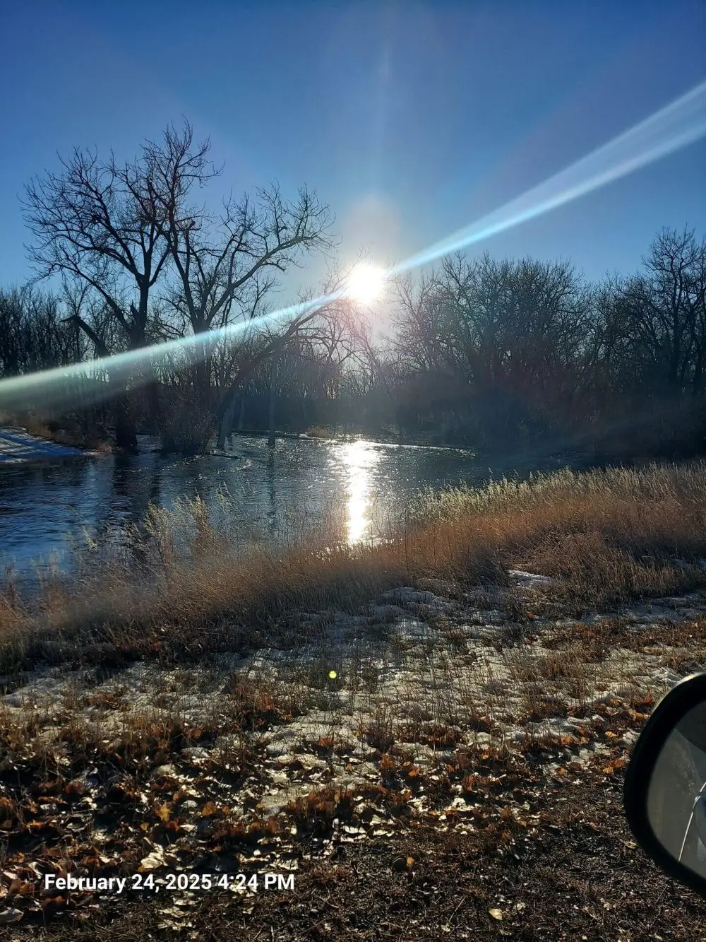 Creek Running Through Property